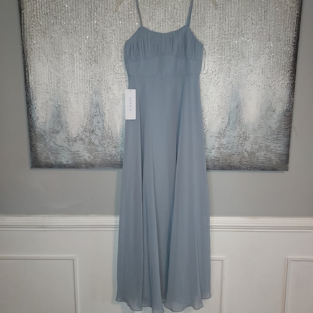 AZAZIE Breonna A line silhouette maxi bridesmaid dress